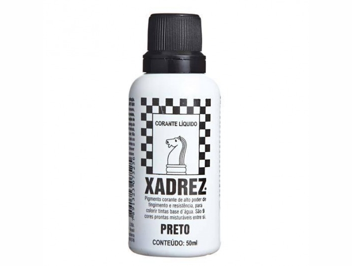 6170-00 - Corante Xadrez Preto 50ml