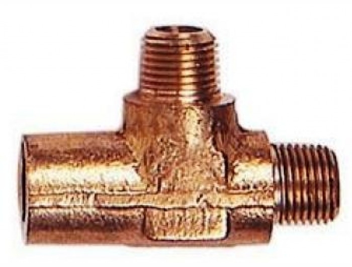 1853-08 - TEE - 1/8 NPT I x 1/8 NPT E x 1/8 NPT E