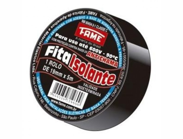 3636-06 - Fita Isolante Antichama Fame - 19mm X 5m