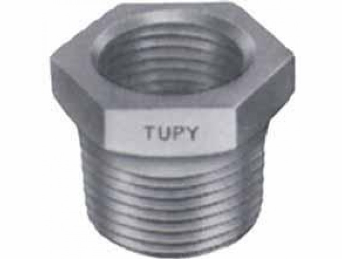 2001-10 - Bucha Redutora - Tupy - 1/2 NPT E x 1/4 NPT I