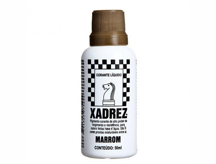 6169-07 - Corante Xadrez Marrom 50ml