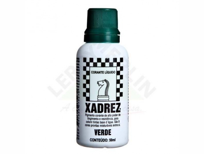 6168-09 - Corante Xadrez Verde 50ml